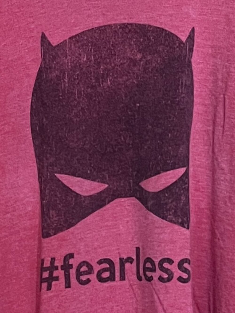 Jack and trades - Marvel - Red Batman #fearless t shirt - size XL
